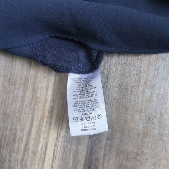 Loft Blue Halter Tank Top LOFT Size Medium - Picture 4 of 6